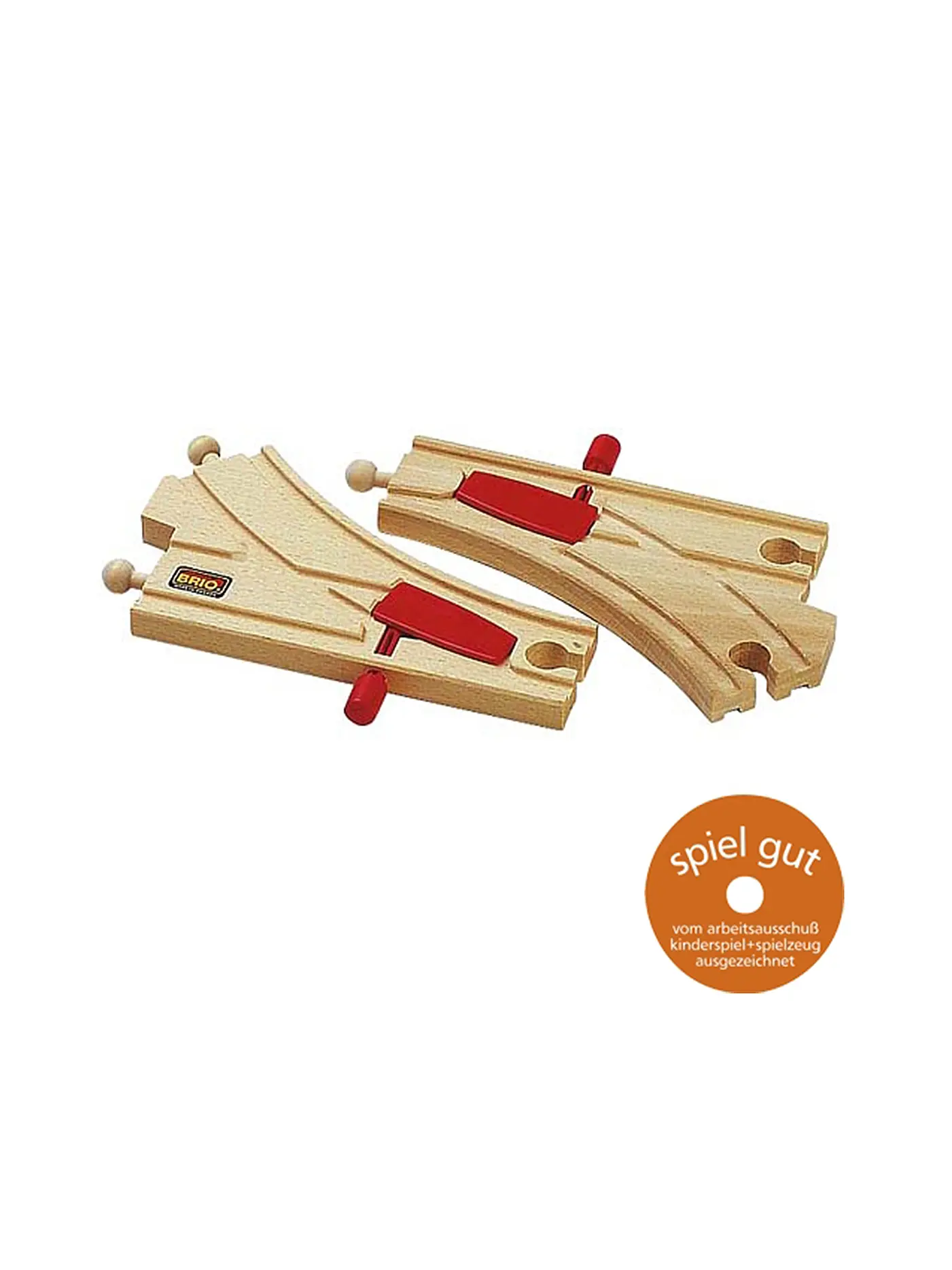BRIO | Mechanisches Weichenpaar | 